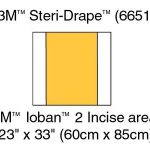 Telo da Incisione ad Azione Battericida Ioban 3M-6651