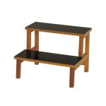 Predellino in legno 2 gradini MO782