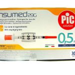 Siringhe PIC INSUMED 0,5 ml con ago 29G