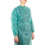 Camice Visitatore in tnt Verde Chiaro DOC