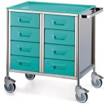 Carrello a 8 cassetti