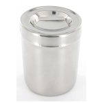 Barattolo inox portacotone 103x128h