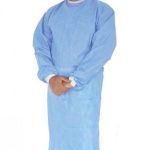 Camice chirurgico TNT azzurro L