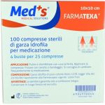 Compresse di Garza Sterile 10x10 per medicazione