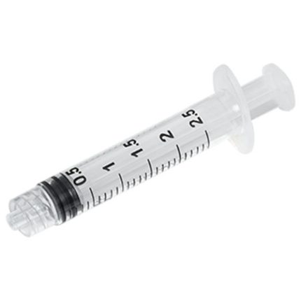 Siringhe Luer Lock Senza Ago 2,5ml MED'S